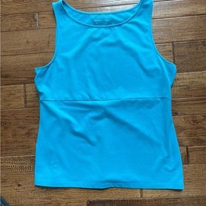 Travex turquoise blue tank